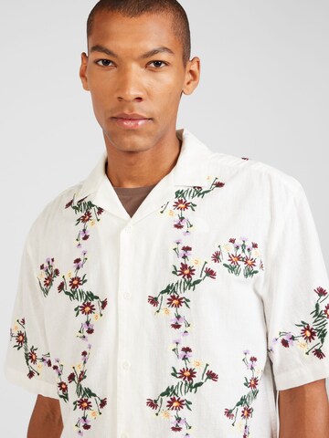 Regular fit Camicia di TOPMAN in bianco