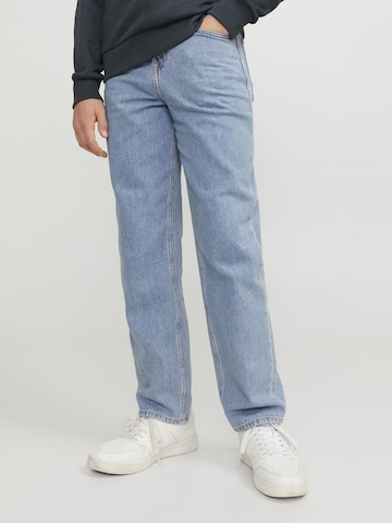 Jack & Jones Junior Regular Дънки 'Chris' в синьо: отпред