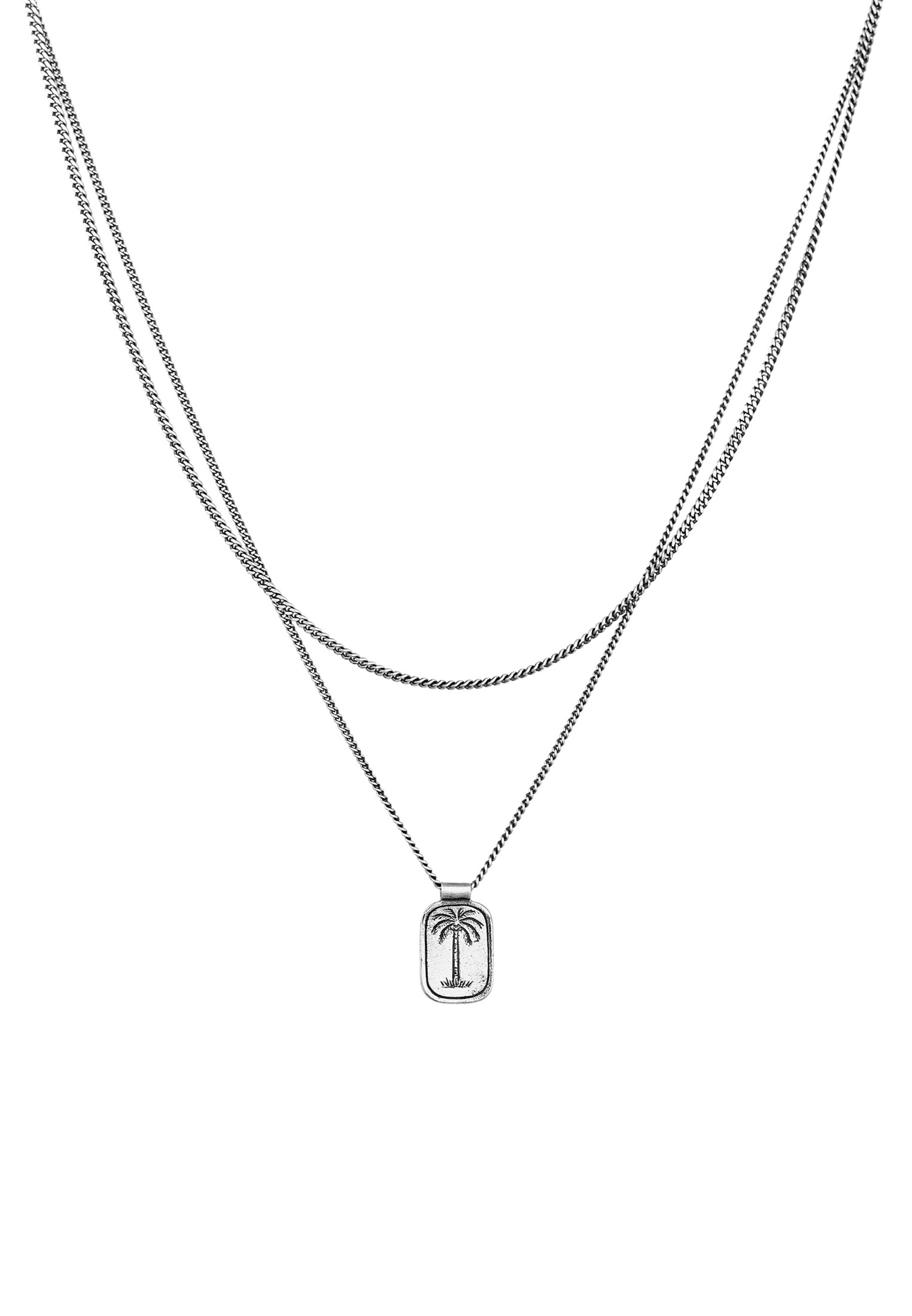 Haze&Glory Kette 'Coconut Society' in Silber: Vorderseite