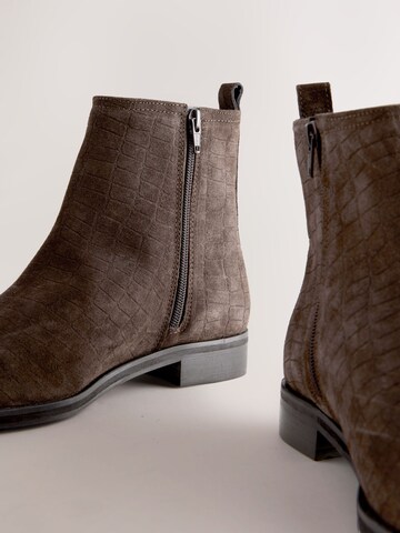 Next Enkellaarsjes 'Forever Comfort' in Bruin