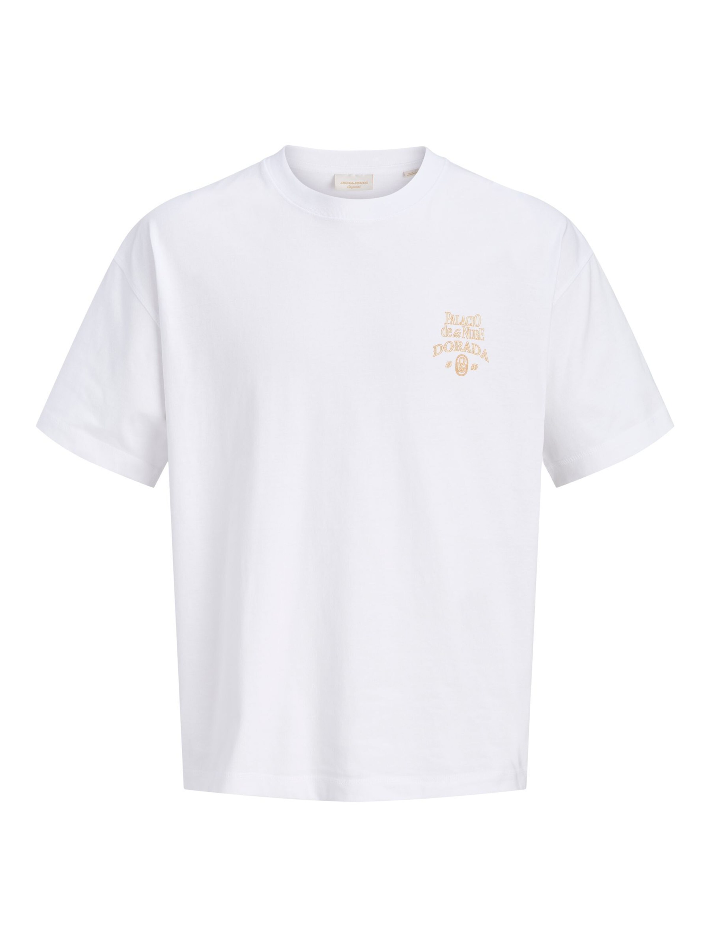 JACK & JONES T-Shirt en L en blanc, Vue avec produit