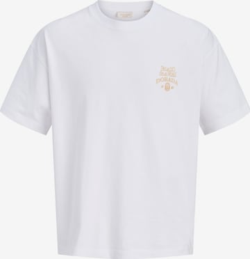 T-Shirt JACK & JONES en blanc : devant