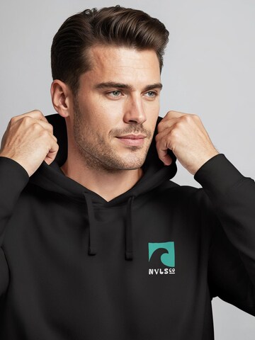Neverless Sweatshirt 'California Surf' in Black