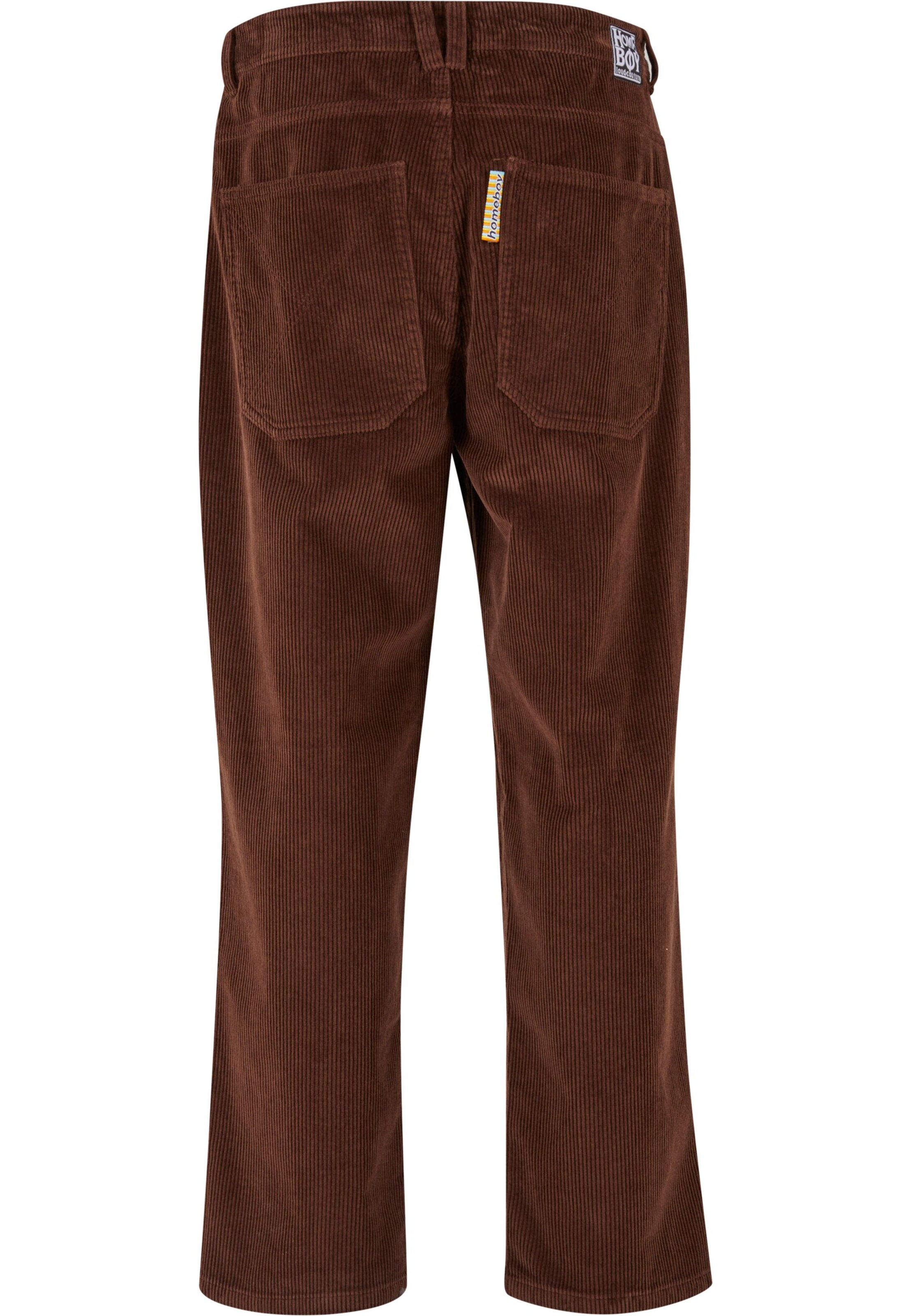HOMEBOYLoosefit Hlače - smeđa boja
