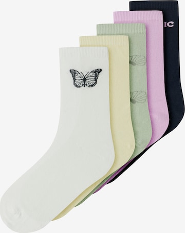 NAME IT Къси чорапи 'NKFVILDE' в жълто: отпред