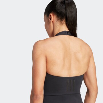 ADIDAS SPORTSWEAR Μπουστάκι Αθλητικό ολόσωμο μαγιό 'Versatile' σε μαύρο