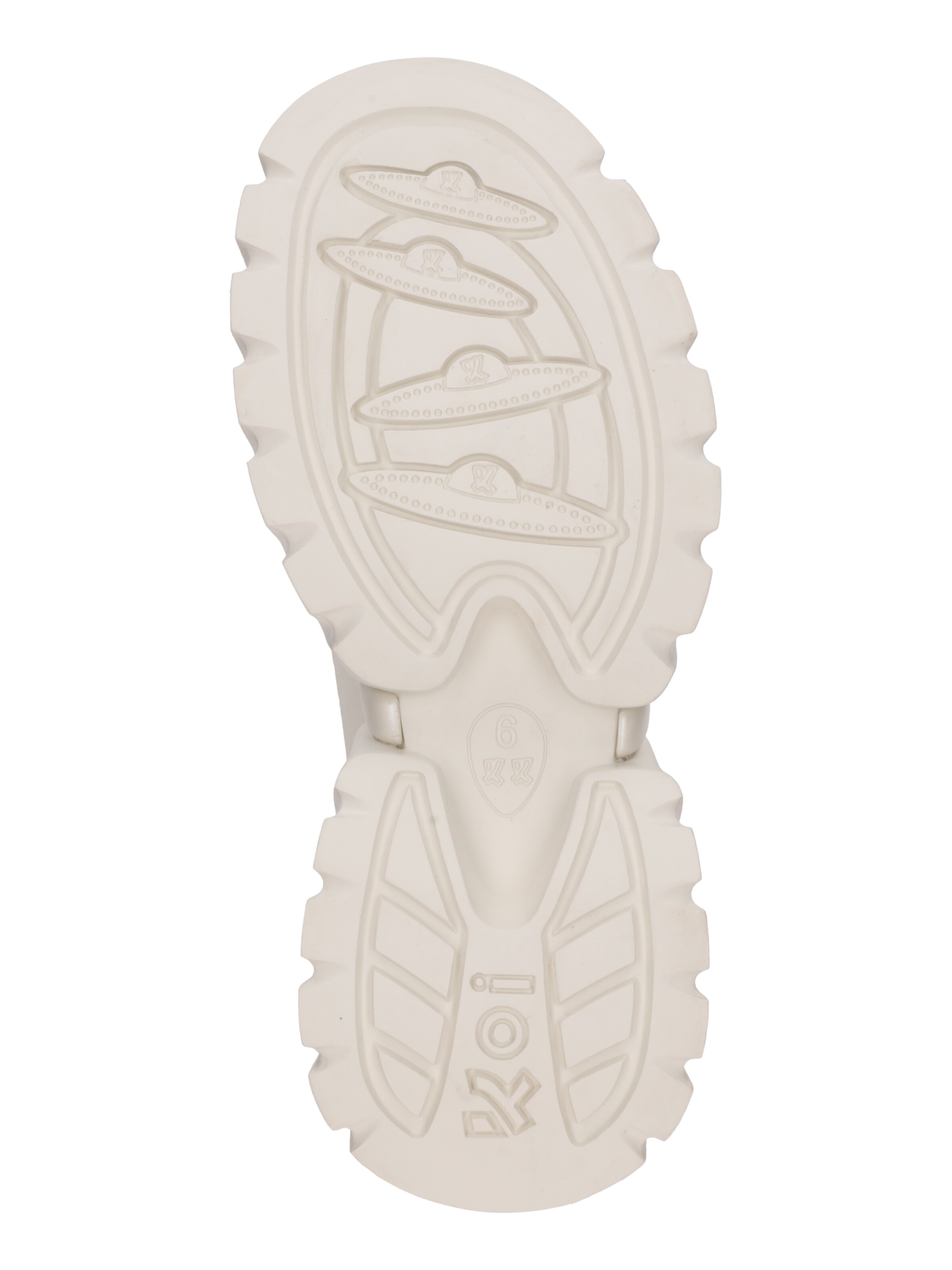 Koi Footwear Paeltega poolsaabas, värv valge