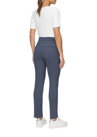 s.Oliver BLACK LABEL Tapered Broek in Blauw