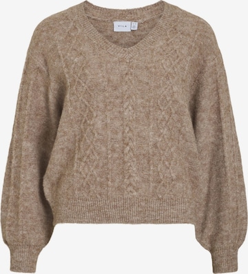 Pull-over VILA en beige : devant