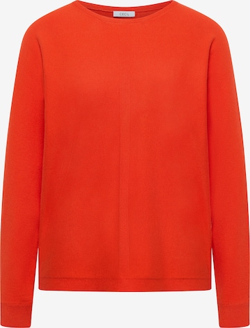 CECIL Pullover in Orange: Vorderseite