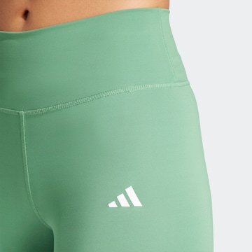 ADIDAS PERFORMANCE Skinny Workout Pants in Green