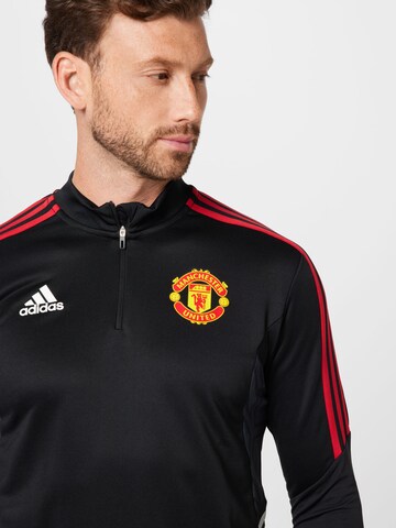 ADIDAS SPORTSWEAR Funkcionalna majica 'Manchester United Condivo 22' | črna barva