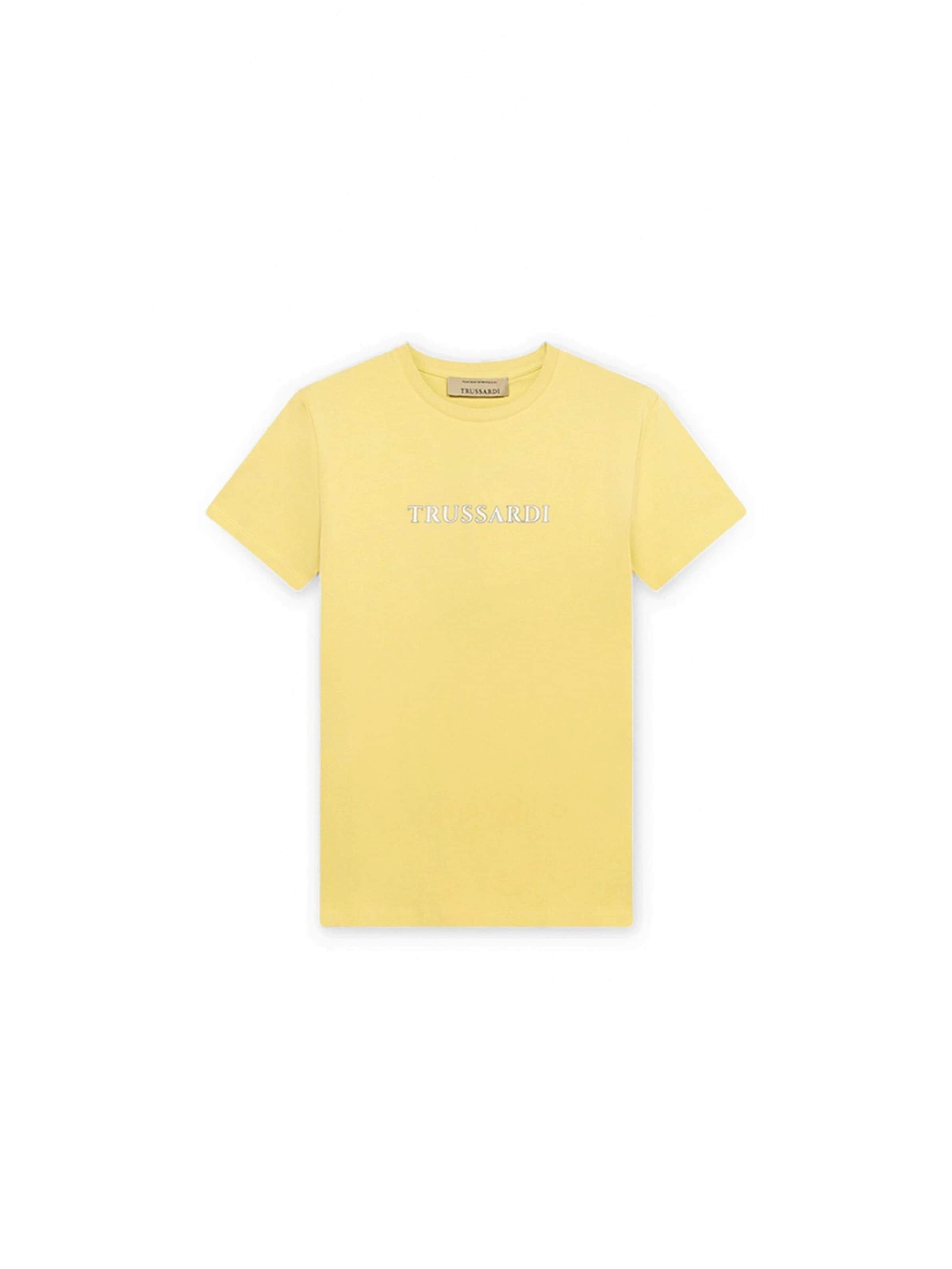 Maglietta di Trussardi in giallo: frontale