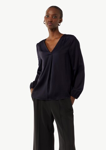 COMMA Blouse in Zwart: voorkant