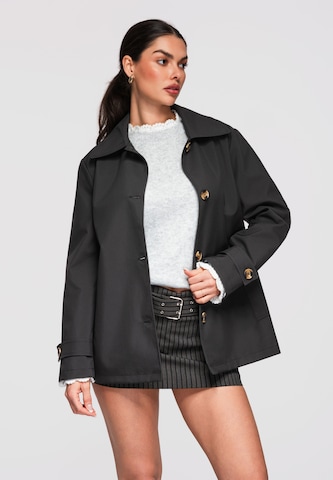 Manteau mi-saison Ombre en noir