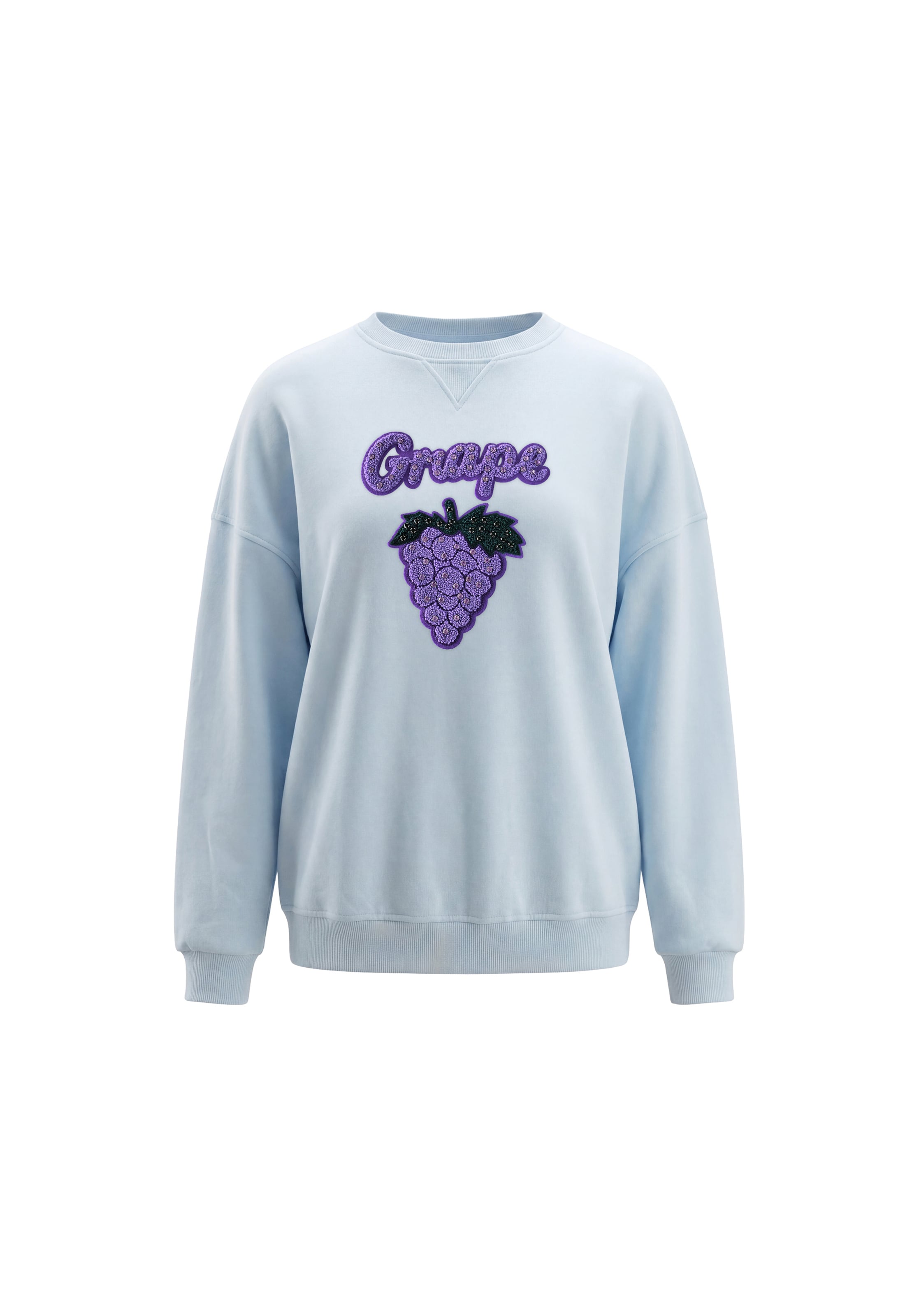 MYMO - Sweatshirt em azul: frente