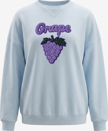 MYMO - Sweatshirt em azul: frente