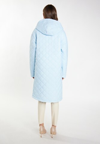 faina Between-Seasons Coat 'Tassia' in Blue