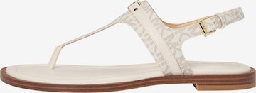 Sandales Michael Kors en beige : devant