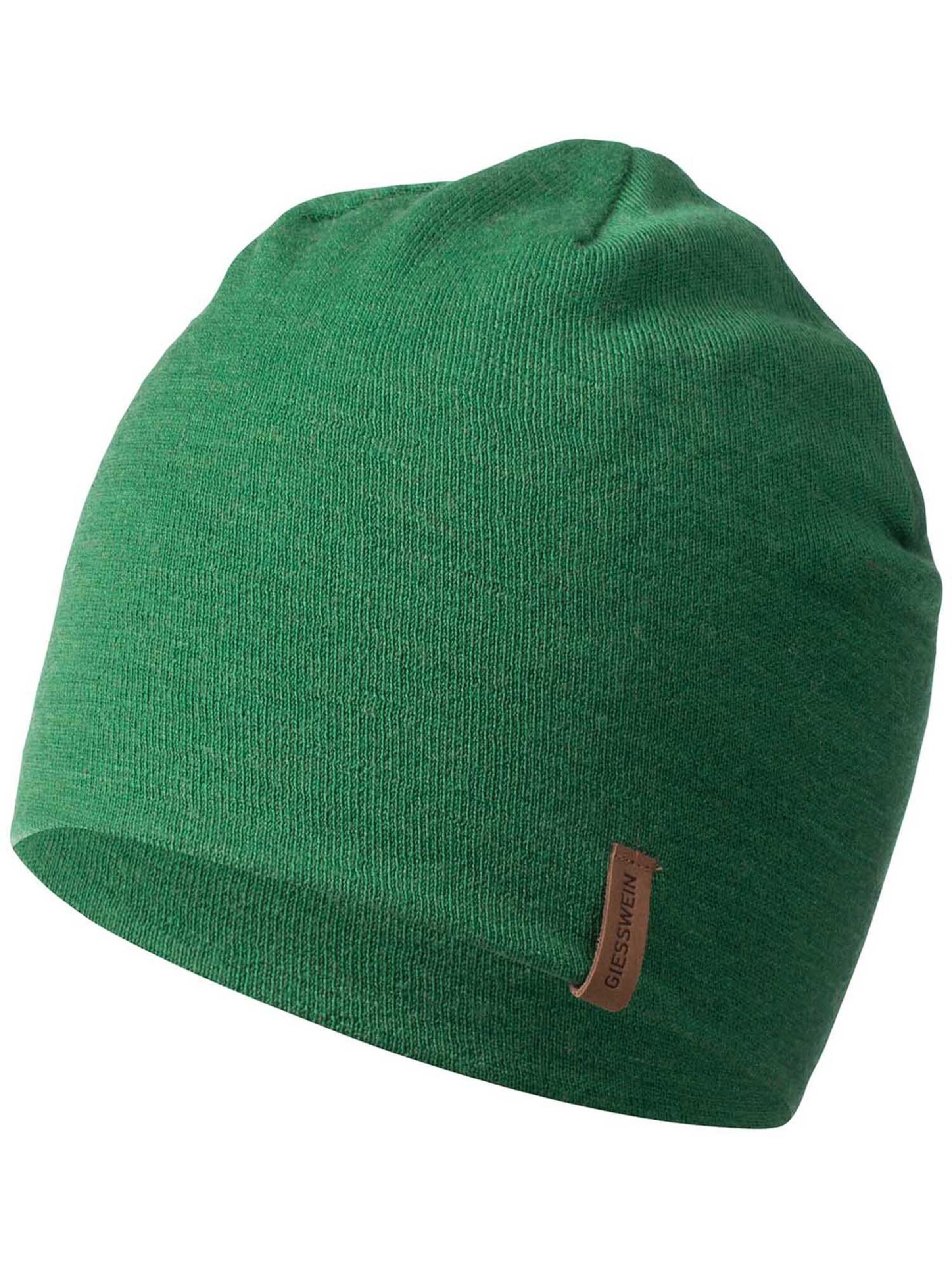 GIESSWEIN Sports beanie 'Gehrenspitze' in Green: front
