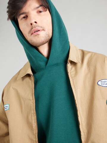 Abercrombie & Fitch Bluzka sportowa 'ESSENTIAL POPOVER' w kolorze zielony