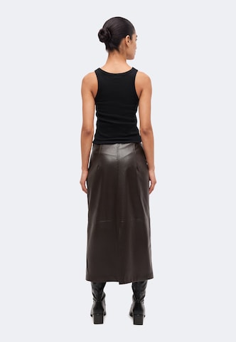 Gonna 'Diana' di Lindex in marrone