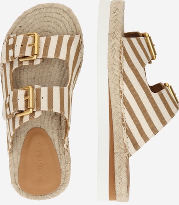 See by Chloé Pantoletter 'GLYN' i beige