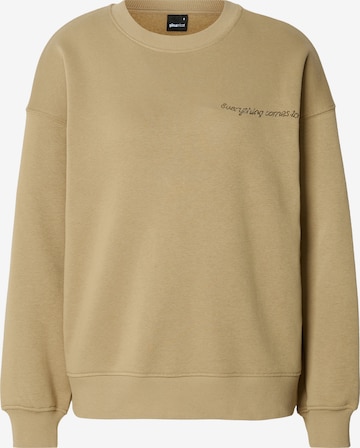 Gina Tricot Mikina – zelená: přední strana