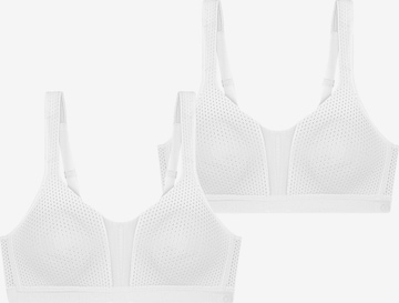 TRIUMPH Sport-BH ' Triaction Energy Lite ' in Weiß: Vorderseite
