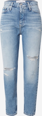 Calvin Klein Jeans Tapered Jeans in Blue: front