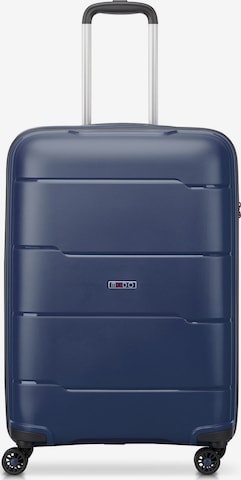 MODO by Roncato Trolley 'Galaxy' in Blau: Vorderseite