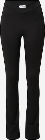 ABOUT YOU Limited Flared Leggings 'Milly' - fekete: elől