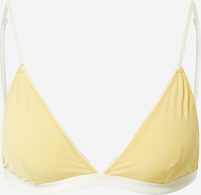 Samsøe Samsøe Bikini zgornji del 'Yella' | rumena / bela barva, Prikaz izdelka