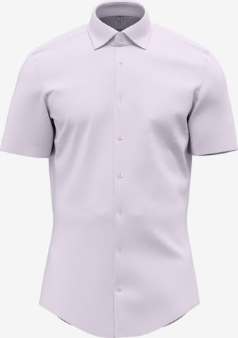 Chemise business SEIDENSTICKER en violet : devant