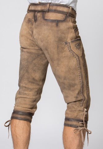 STOCKERPOINT Regular Trachtenhose 'Siggi2' in Braun