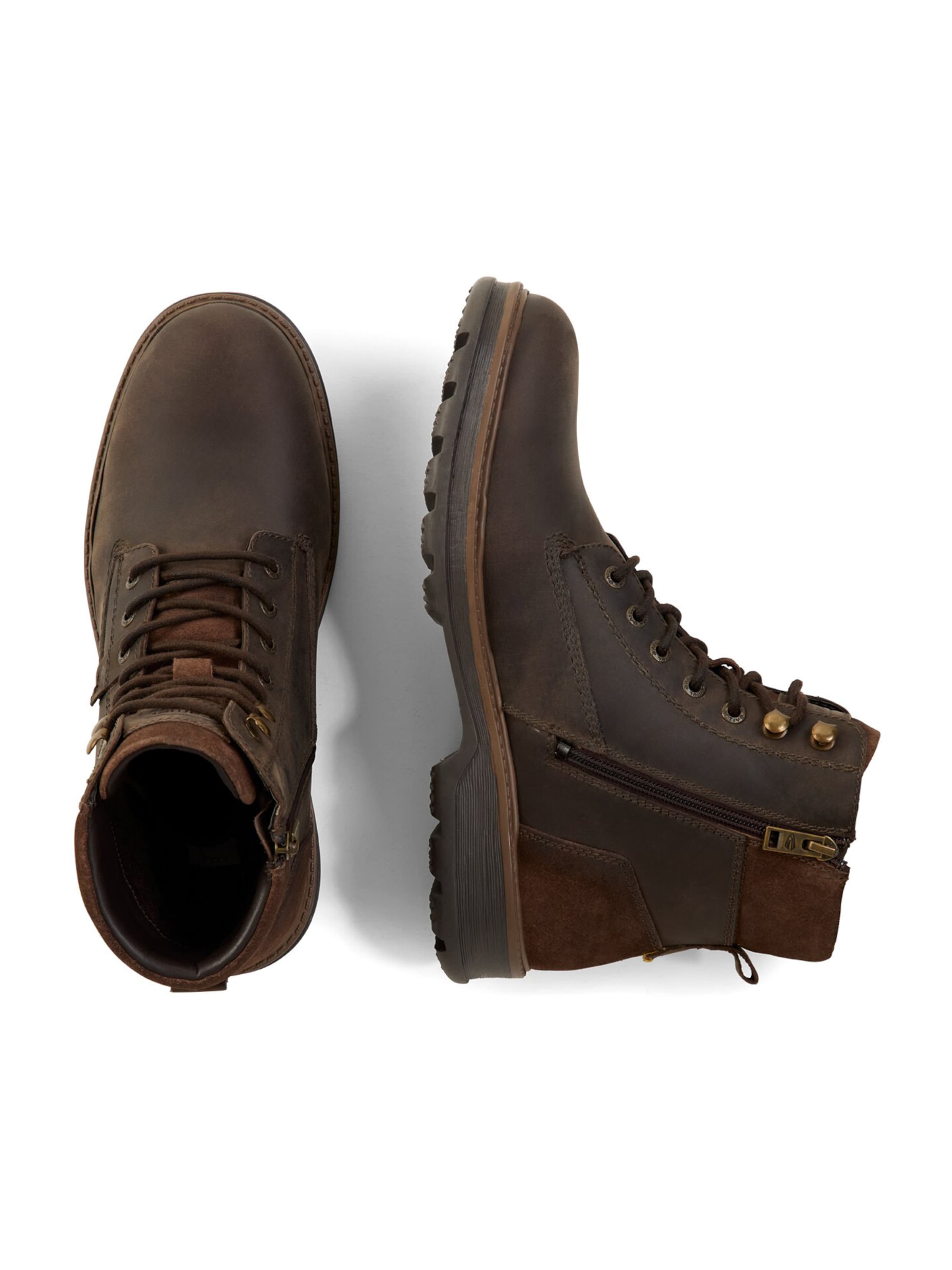 CAMEL ACTIVE Ботинки на шнуровке 'RESIST' в Коричневый: сверху