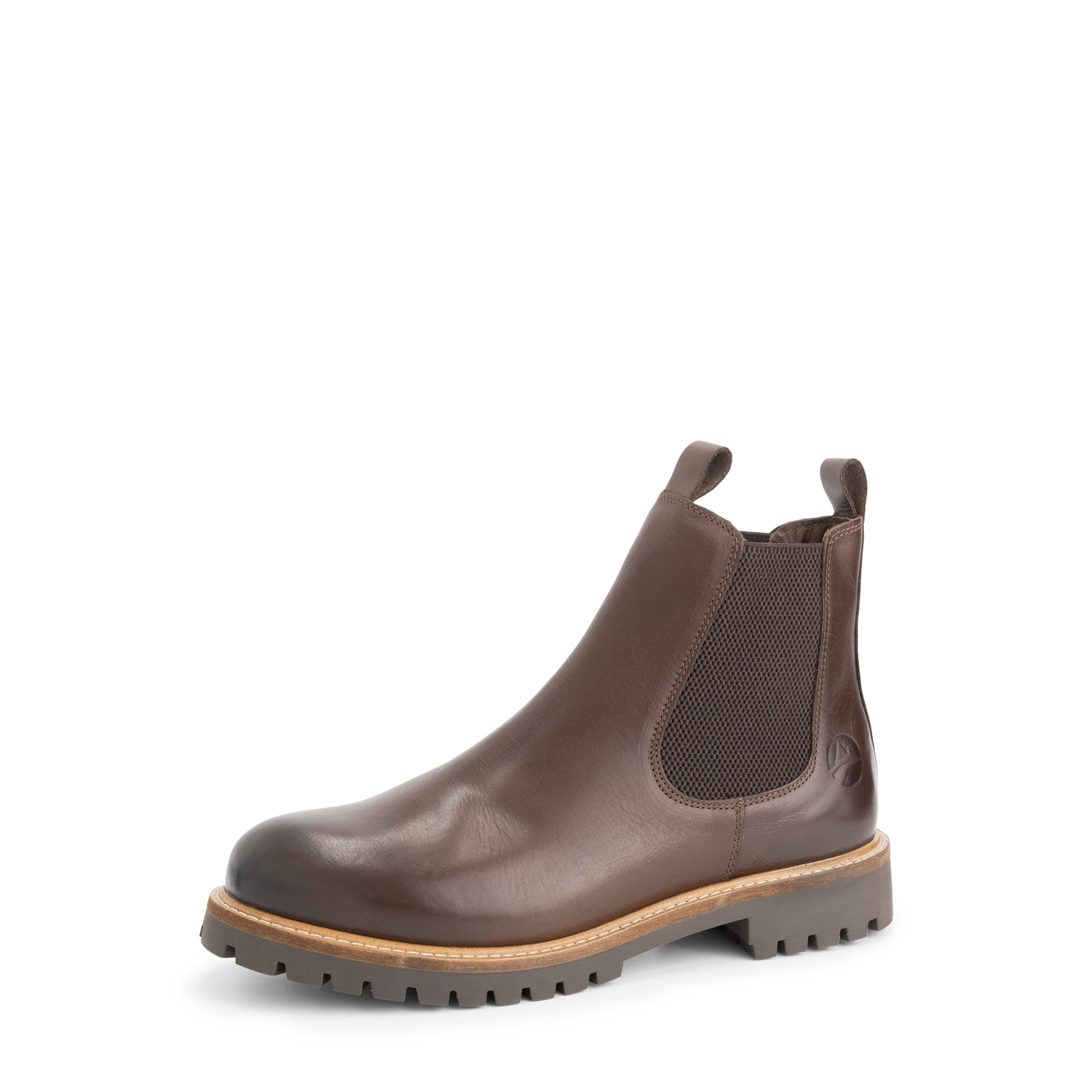 Travelin Chelsea Boots 'Nodeland' i brun: forside