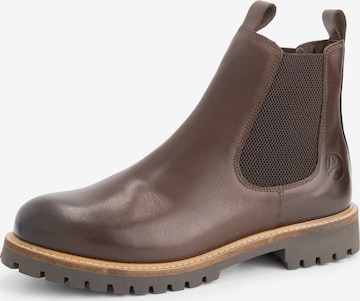 Travelin Chelsea Boots 'Nodeland' i brun: forside