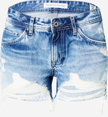 Pepe Jeans Jeans 'THRASHER' in Blauw: voorkant