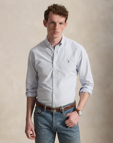 Regular fit Camicia di Polo Ralph Lauren in blu: frontale
