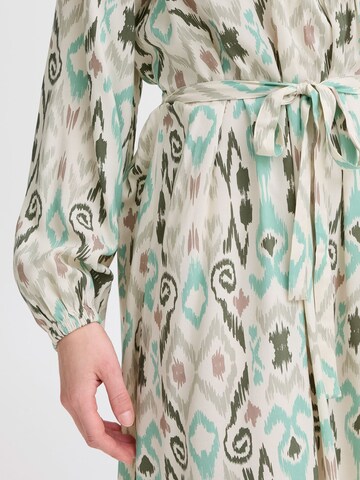 ICHI Blusenkleid ' IHVERA DR36 ' in Beige