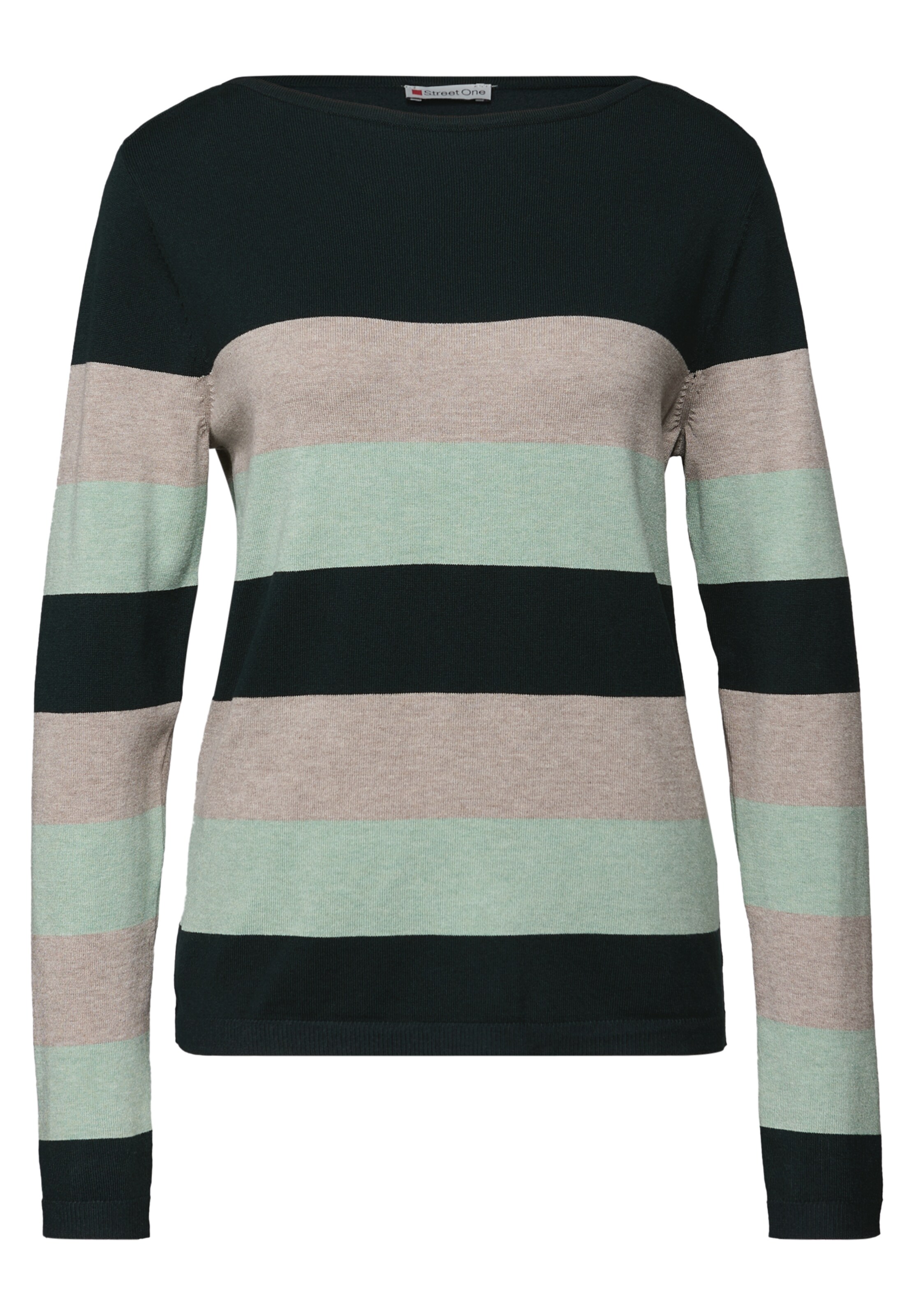 STREET ONE Sweater in Green: front