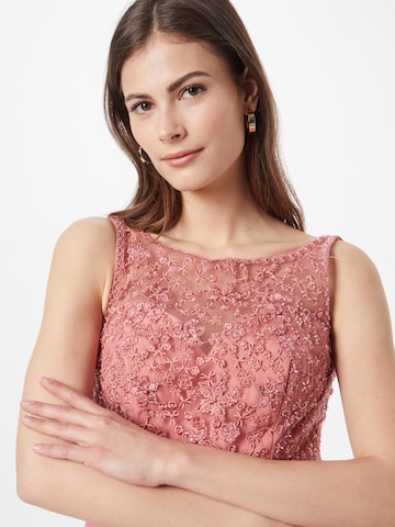 Robe de cocktail Laona en rose