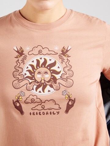 Iriedaily Shirt 'Smokin Sun' in Pink