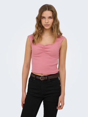 Top 'ONLFENJA' di ONLY in rosa: frontale