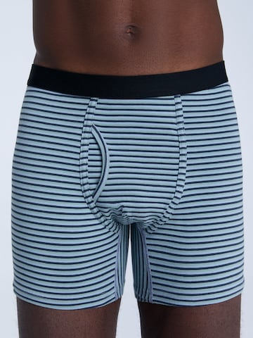 Albero Natur Boxershorts in Blau: Vorderseite