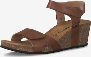 TAMARIS Strap Sandals in Brown: front