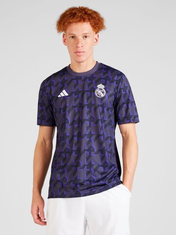 ADIDAS PERFORMANCE - Camiseta de fútbol 'Real Madrid Pre-Match' en azul: frente