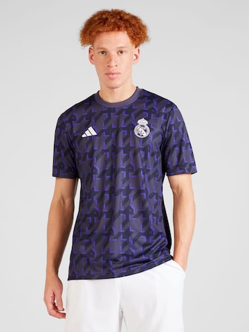 ADIDAS PERFORMANCE Tricot 'Real Madrid Pre-Match' in Blauw: voorkant