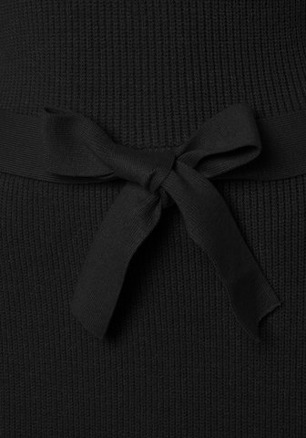LASCANA - Vestido de punto en negro